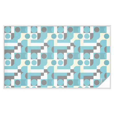 Plėvelė langams privatumui vitražas Geometriniai raštai