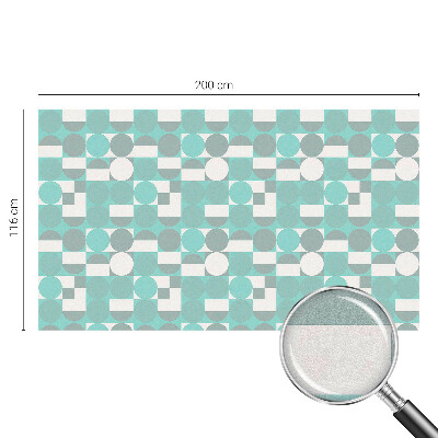 Nepermatoma plėvelė langams Geometrinės figūros