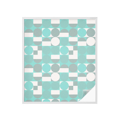 Nepermatoma plėvelė langams Geometrinės figūros