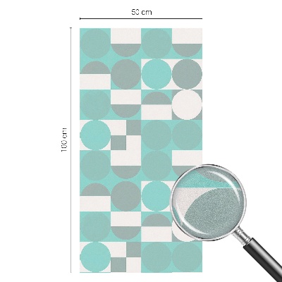 Nepermatoma plėvelė langams Geometrinės figūros