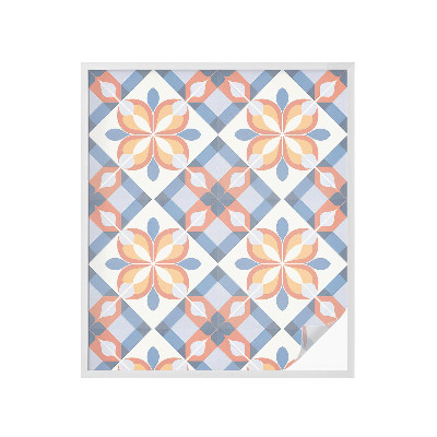 Matinė plėvelė langams su vitražo efektu Spalvinga simetrija