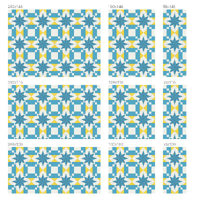 Pieninė plėvelė langams su raštu Mėlynos žvaigždės