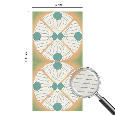 Plėvelė langams privatumui vitražas Geometrinė harmonija