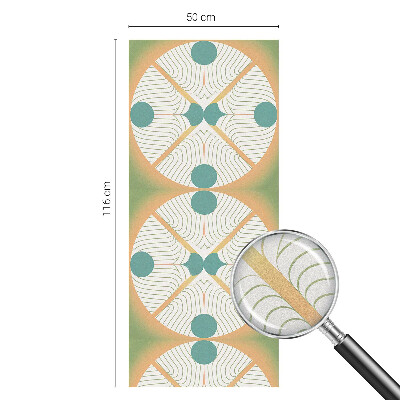 Plėvelė langams privatumui vitražas Geometrinė harmonija