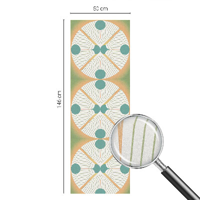 Plėvelė langams privatumui vitražas Geometrinė harmonija