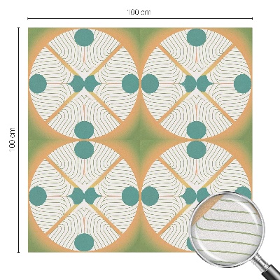 Plėvelė langams privatumui vitražas Geometrinė harmonija