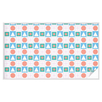 Matinė klijuojama plėvelė langams Abstraktūs raštai