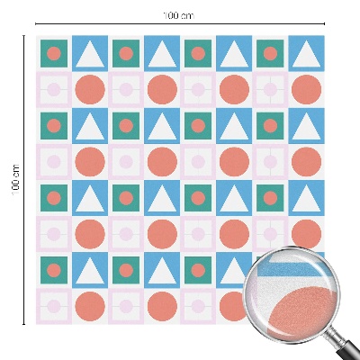 Matinė klijuojama plėvelė langams Abstraktūs raštai