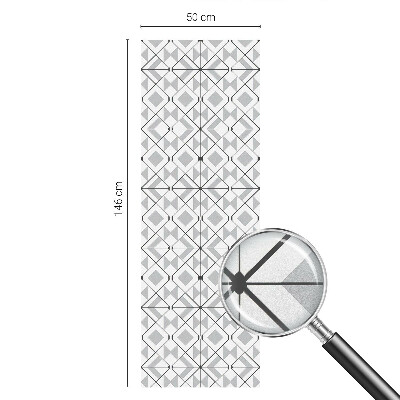 Pieninė plėvelė langams su raštu Geometriniai raštai