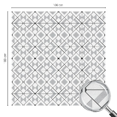 Pieninė plėvelė langams su raštu Geometriniai raštai