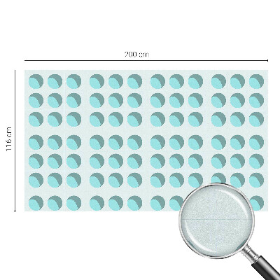 Matinė plėvelė langams su vitražo efektu Šiuolaikiniai ratai