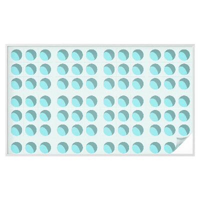 Matinė plėvelė langams su vitražo efektu Šiuolaikiniai ratai