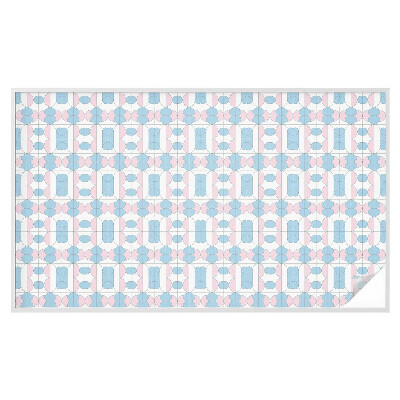 Matinė klijuojama plėvelė langams Pasteliniai raštai