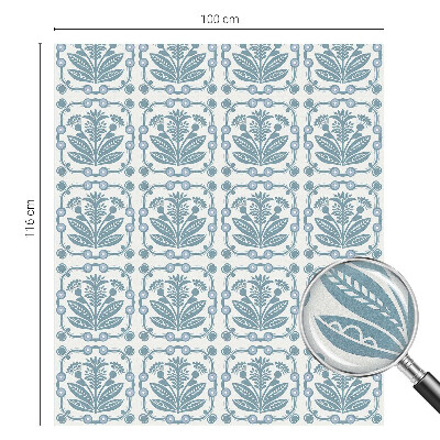 Nepermatoma plėvelė langams Gėlių raštas