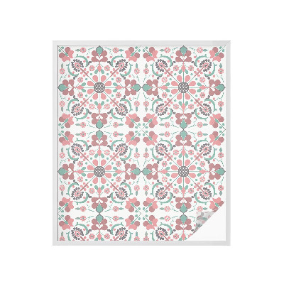 Pieninė plėvelė langams su raštu Gėlių harmonija