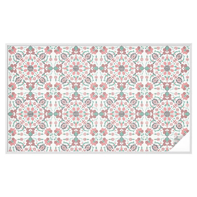 Pieninė plėvelė langams su raštu Gėlių harmonija