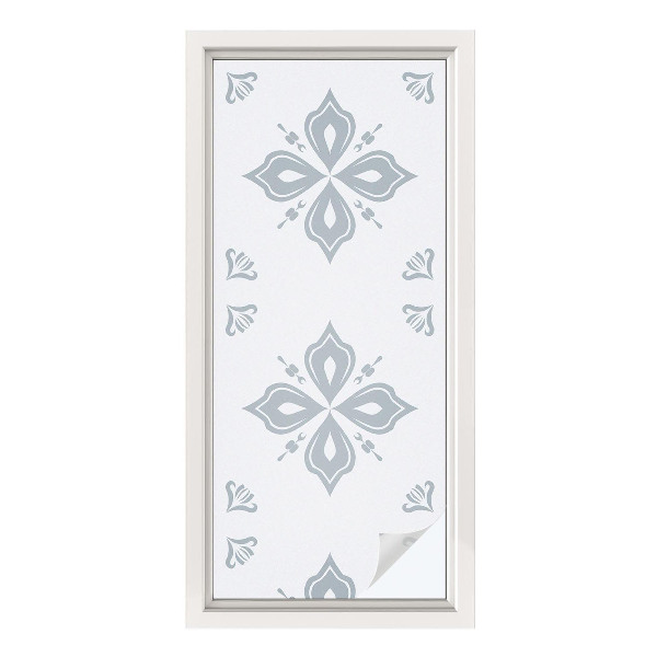 Plėvelė langams privatumui vitražas Geometrinė simetrija