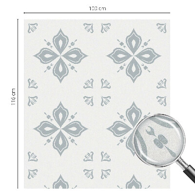 Plėvelė langams privatumui vitražas Geometrinė simetrija