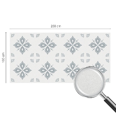 Plėvelė langams privatumui vitražas Geometrinė simetrija