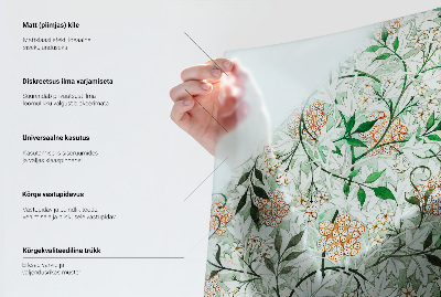 Plėvelė langams privatumui vitražas Geometrinė simetrija