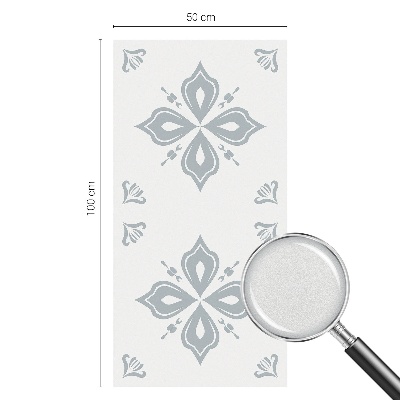 Plėvelė langams privatumui vitražas Geometrinė simetrija