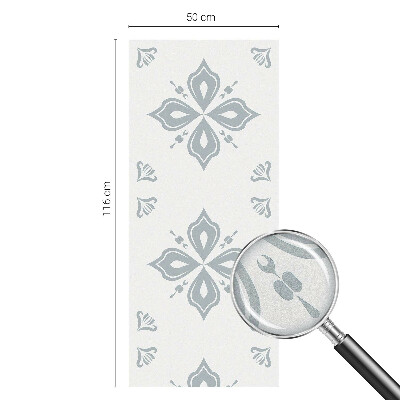 Plėvelė langams privatumui vitražas Geometrinė simetrija