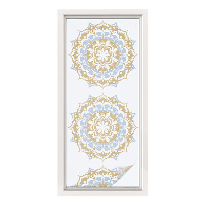 Plėvelė langams privatumui vitražas Boho mandalos