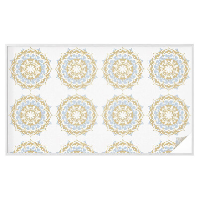 Plėvelė langams privatumui vitražas Boho mandalos