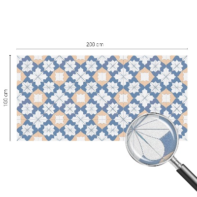 Plėvelė langams privatumui vitražas Simetriniai raštai