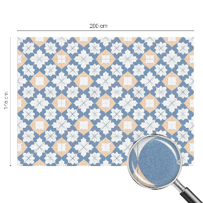 Plėvelė langams privatumui vitražas Simetriniai raštai