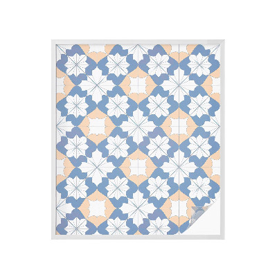 Plėvelė langams privatumui vitražas Simetriniai raštai