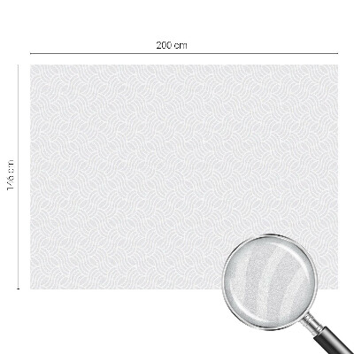 Matinė klijuojama plėvelė langams Harmonijos bangos