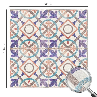 Nepermatoma plėvelė langams Spalvingos mozaikos