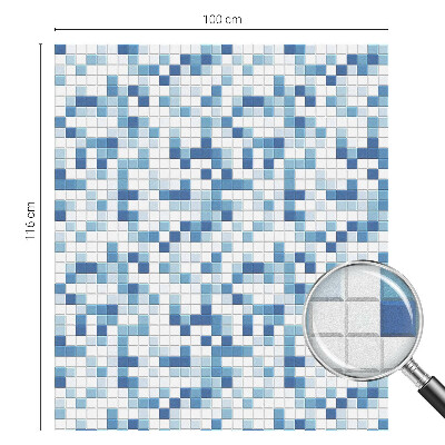 Pieninė plėvelė langams su raštu Plytelių žaidimas