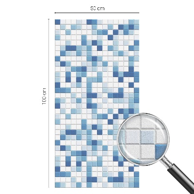 Pieninė plėvelė langams su raštu Plytelių žaidimas