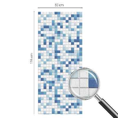 Pieninė plėvelė langams su raštu Plytelių žaidimas