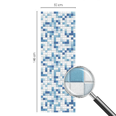 Pieninė plėvelė langams su raštu Plytelių žaidimas