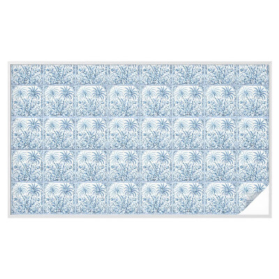 Matinė klijuojama plėvelė langams Atogrąžų kraštovaizdis