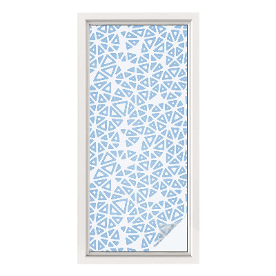 Nepermatoma plėvelė langams Geometriniai raštai