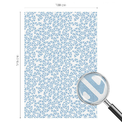 Nepermatoma plėvelė langams Geometriniai raštai