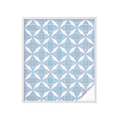 Matinė plėvelė langams su vitražo efektu Geometriniai labirintai