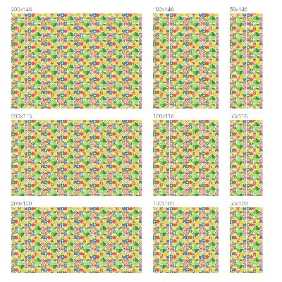 Plėvelė langams privatumui vitražas Spalvingi vaisiai