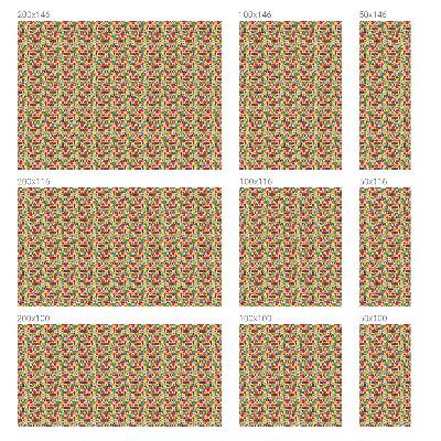 Matinė klijuojama plėvelė langams Spalvinga abstrakcija