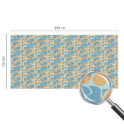 Matinė klijuojama plėvelė langams Žuvų citrusiniai