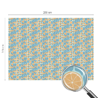 Matinė klijuojama plėvelė langams Žuvų citrusiniai