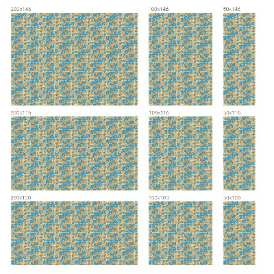 Matinė klijuojama plėvelė langams Žuvų citrusiniai