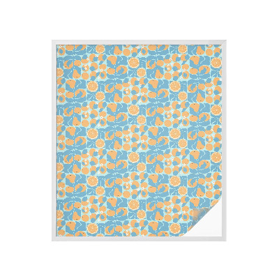 Matinė klijuojama plėvelė langams Žuvų citrusiniai