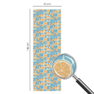 Matinė klijuojama plėvelė langams Žuvų citrusiniai