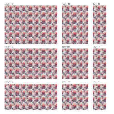 Plėvelė langams privatumui vitražas Gėlių lapai