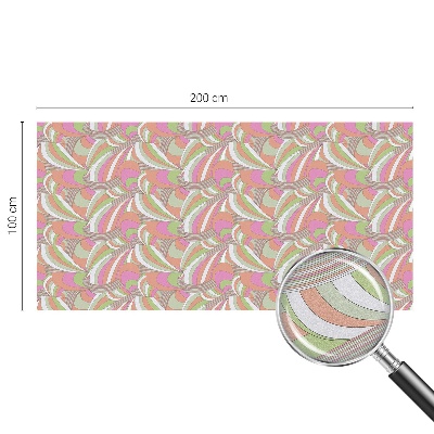 Pieninė plėvelė langams su raštu Spalvingas zigzagas